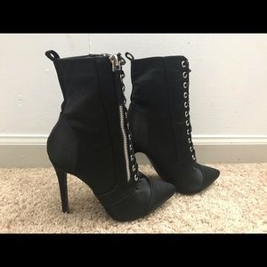 High heel boots